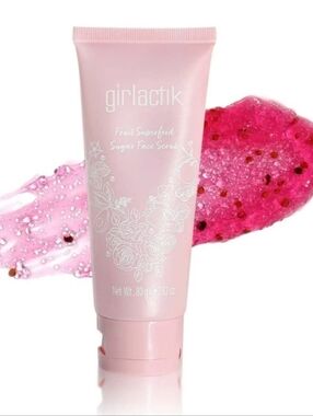 Girlactik Pink Fruit Superfood Sugar Face Scrub